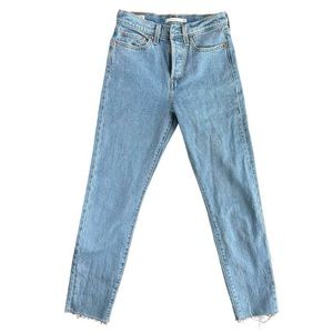 Levi’s wedge jeans